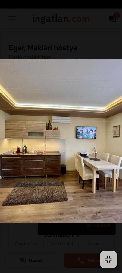 Paradise Apartmanhaz Егер Екстериор снимка